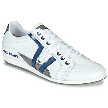 Shoes Men Low top trainers Redskins WARREN White / Blue / Grey