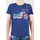 Clothing Men T-shirts & Polo shirts Wrangler S/S Biker Flag Tee W7A53FK 1F Blue