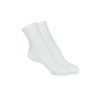 André  HEART  women's Socks in White. Sizes available:One size