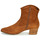 Shoes Women Ankle boots Unisa GALVEZ Camel
