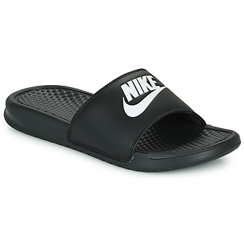 Shoes Women Sliders Nike BENASSI JUST DO IT Black / White