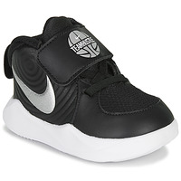 Shoes Boy Basketball shoes Nike TEAM HUSTLE D 9 TD Black / Silver