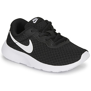 Shoes Children Low top trainers Nike TANJUN PS Black / White