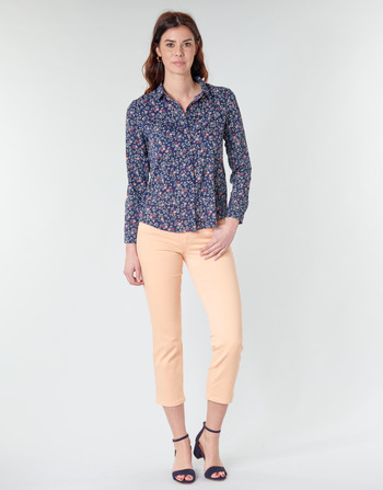 Clothing Women 5-pocket trousers Freeman T.Porter LOREEN NEW MAGIC COLOR Pink