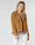 Clothing Women Leather jackets / Imitation leather Betty London MARILINE Cognac