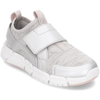 Shoes Children Low top trainers Geox Junior Flexyper Grey, Silver