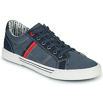 Shoes Men Low top trainers André SUNWAKE Marine
