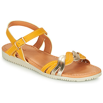 André  TRESSIA  girls's Children's Sandals in Yellow