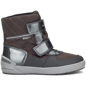 Shoes Children Snow boots Geox JR Sleigh Girl Abx Grey