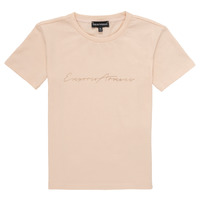Clothing Girl Short-sleeved t-shirts Emporio Armani Armel Pink