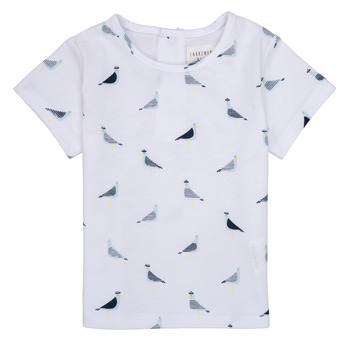 Clothing Boy Short-sleeved t-shirts Carrément Beau THIERRY White