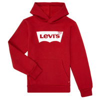 Clothing Boy Sweaters Levi's BATWING SCREENPRINT HOODIE Red
