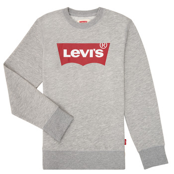 Clothing Boy Sweaters Levi's BATWING CREWNECK Grey