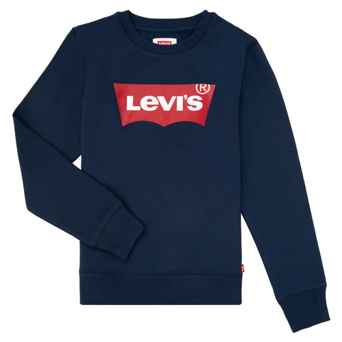 Clothing Boy Sweaters Levi's BATWING CREWNECK Marine