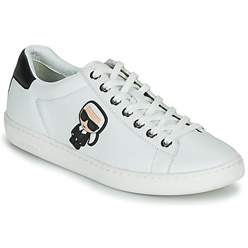 Shoes Women Low top trainers Karl Lagerfeld KUPSOLE II KARL IKONIC LO LACE White