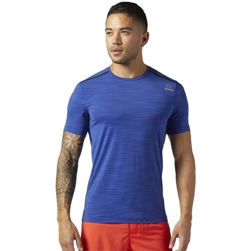 Clothing Men Short-sleeved t-shirts Reebok Sport Actvchl Tee Blue