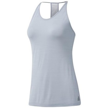 Clothing Women Short-sleeved t-shirts Reebok Sport Wor AC Tank White
