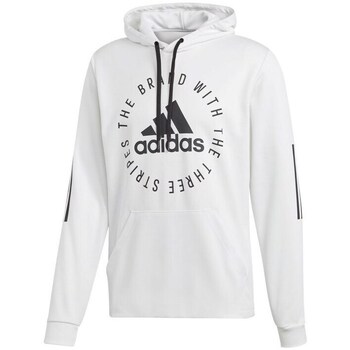Clothing Men Sweaters adidas Originals Sport ID Pullover HD White