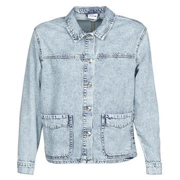 Clothing Women Jackets / Blazers Noisy May NMMELODIE Blue / Clear