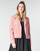Clothing Women Leather jackets / Imitation leather Betty London MARILINE Pink