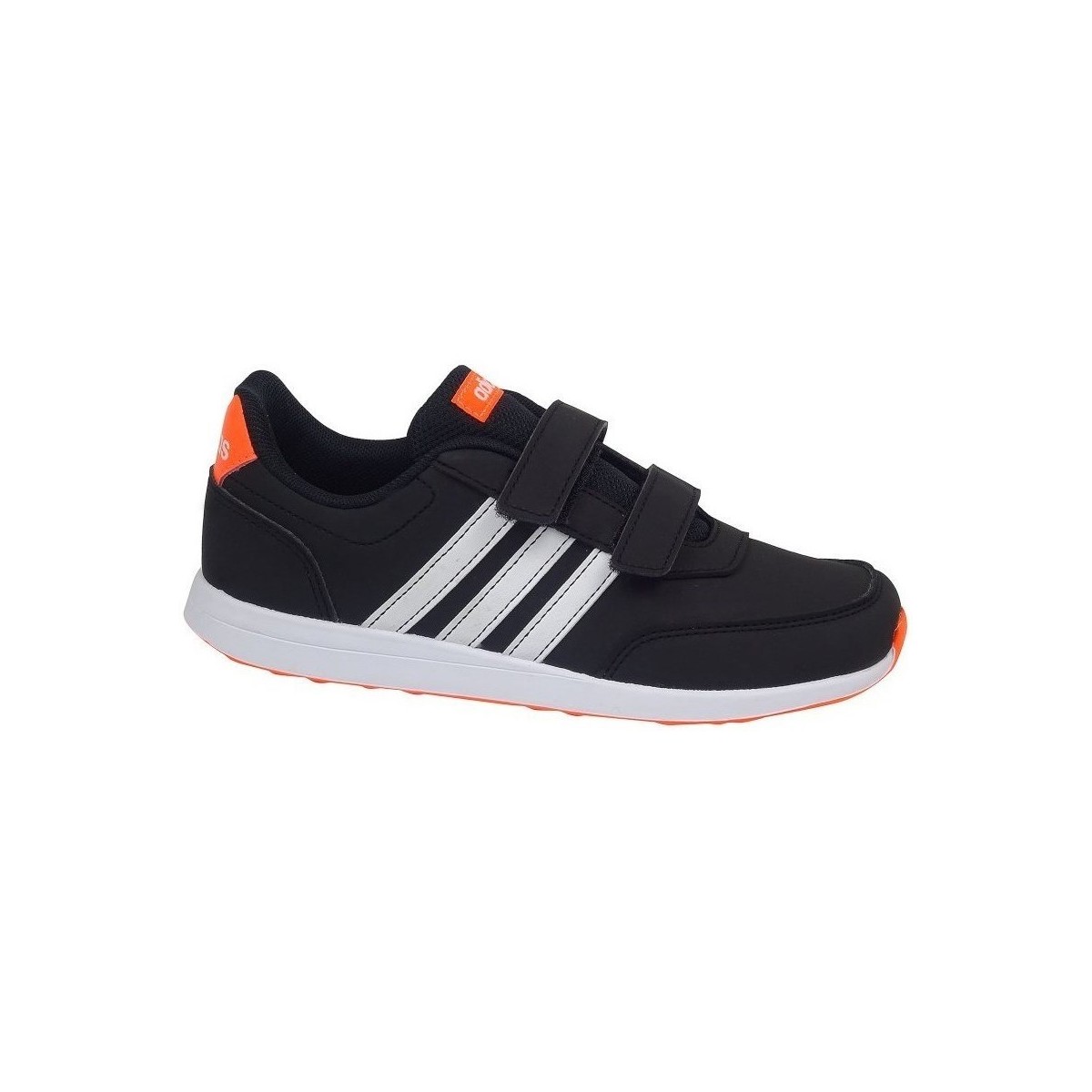 Shoes Children Low top trainers adidas Originals VS Switch 2 Cmf C Black, Orange, White