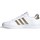 Shoes Children Low top trainers adidas Originals Grand Court White, Golden
