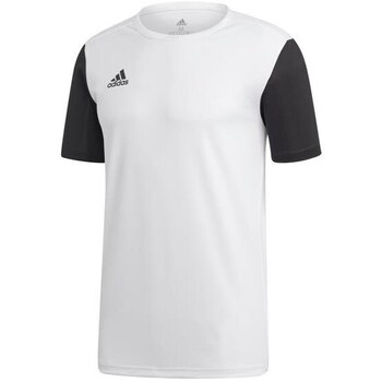 Clothing Men Short-sleeved t-shirts adidas Originals Estro 19 Jsy White