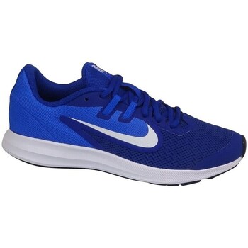 Shoes Children Low top trainers Nike Downshifter 9 GS Blue