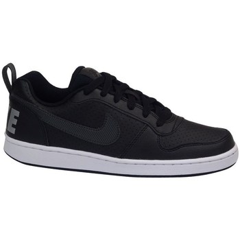 Shoes Children Low top trainers Nike Court Borough Low EP GS Black, White