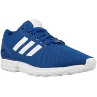 Shoes Men Low top trainers adidas Originals ZX Flux White, Blue