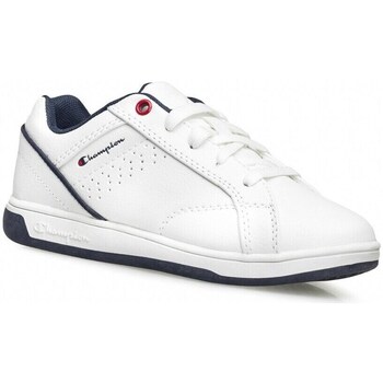 Shoes Children Low top trainers Champion Ace Court Tennis AS White, Navy blue