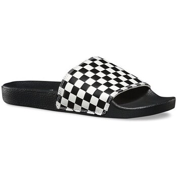 Shoes Flip flops Vans Checkerboard Black, White