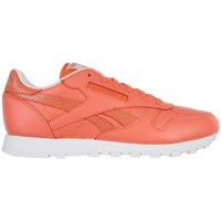 Shoes Women Low top trainers Reebok Sport Leather Seasonal II Orange