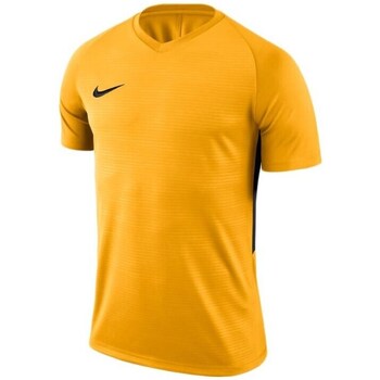Clothing Boy Short-sleeved t-shirts Nike JR Tiempo Prem Jersey Orange