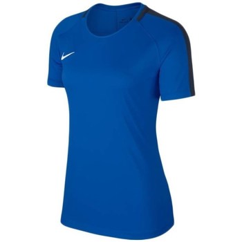 Clothing Women Short-sleeved t-shirts Nike Dry Academy 18 Blue