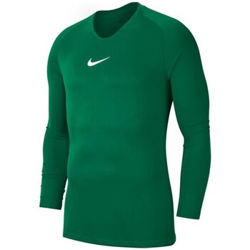 Clothing Boy Short-sleeved t-shirts Nike JR Dry Park First Layer Green