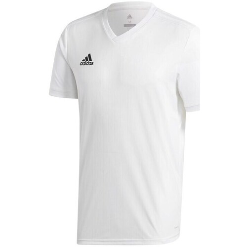 Clothing Boy Short-sleeved t-shirts adidas Originals Tabela 18 White