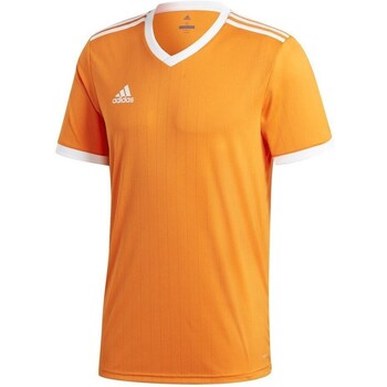 Clothing Boy Short-sleeved t-shirts adidas Originals Tabela 18 Orange