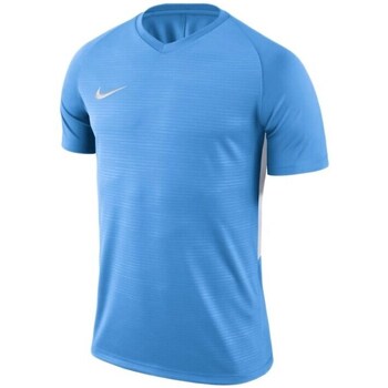 Clothing Men Short-sleeved t-shirts Nike Dry Tiempo Prem Jersey Blue