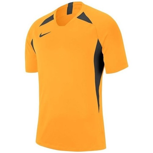 Clothing Men Short-sleeved t-shirts Nike Legend SS Jersey Black, Orange