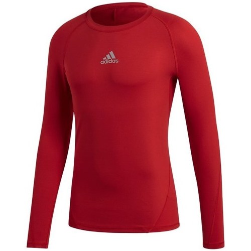 Clothing Boy Short-sleeved t-shirts adidas Originals Junior Alphaskin Red