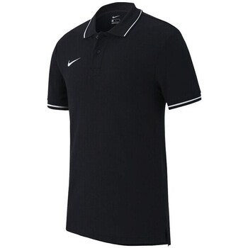 Clothing Boy Short-sleeved t-shirts Nike JR Team Club 19 Black