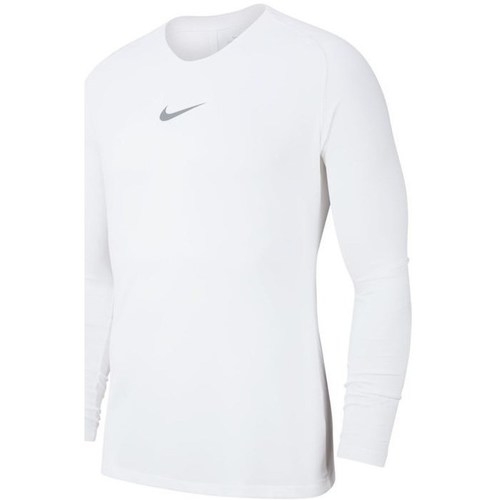 Clothing Men Short-sleeved t-shirts Nike Dry Park First Layer White