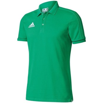 adidas  TIRO17 Cotton Polo  men's Polo shirt in Green