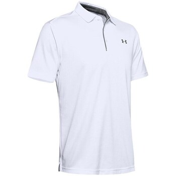 Clothing Men Short-sleeved t-shirts Under Armour Tech Polo White