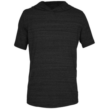 Clothing Men Short-sleeved t-shirts Under Armour Bluza Męska Sportstyle SS Hoodie Black