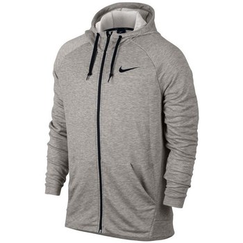 Clothing Men Sweaters Nike Dry FZ Fleece Hoodie Trening Grey