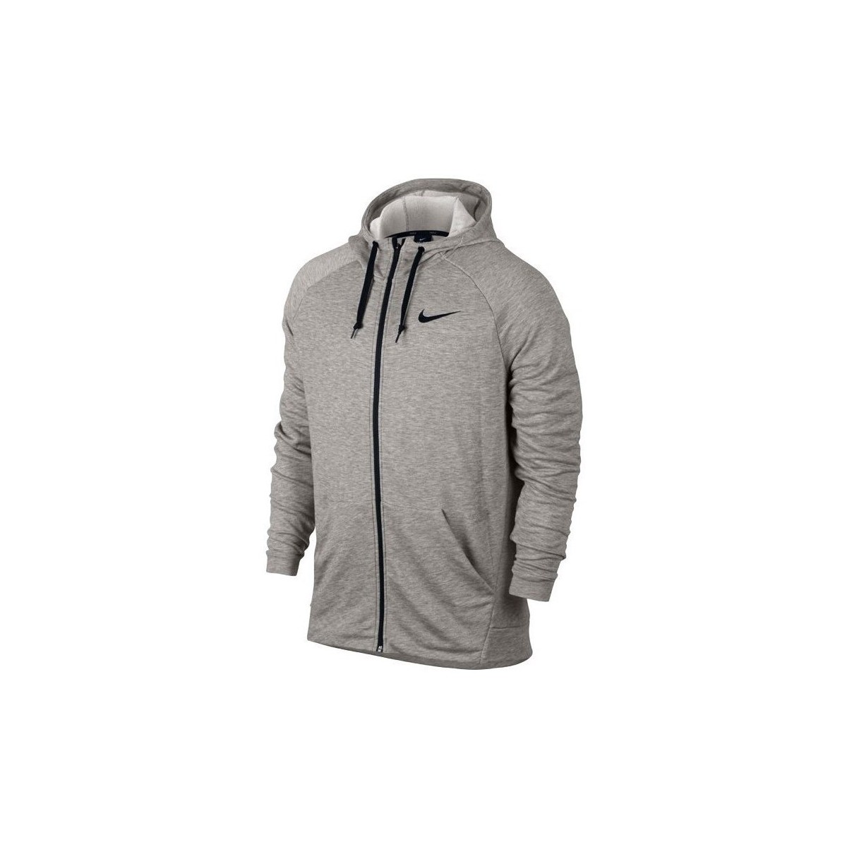 Clothing Men Sweaters Nike Dry FZ Fleece Hoodie Trening Grey