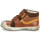 Shoes Boy Hi top trainers GBB OMALLO Brown