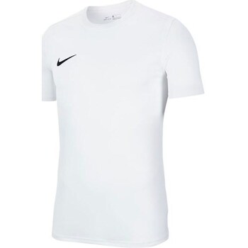 Clothing Boy Short-sleeved t-shirts Nike JR Dry Park Vii White